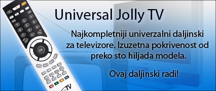 Univerzalni daljinski za TV