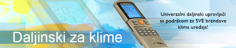 Univerzalni daljinski za klime